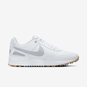 NWT Nike Men Air Pegasus '89 Golf Shoes, White/Platinum/Gum, size 9US